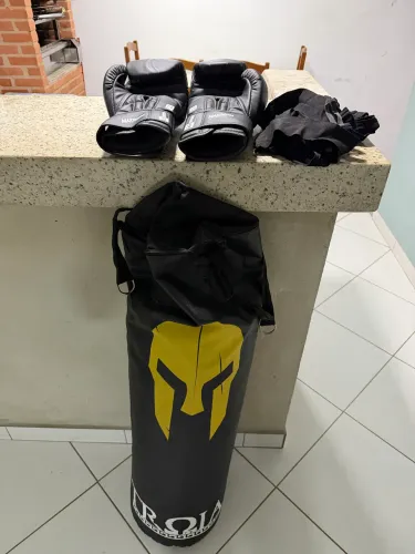 Equipamento de boxe 