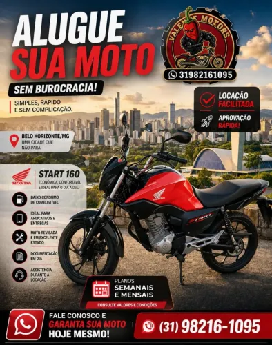 ALUGUEL DE MOTO