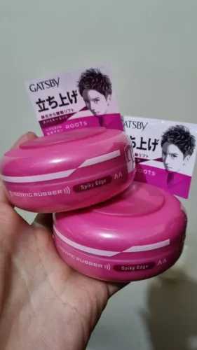 Dupla pomada de cabelo Gatsby rosa