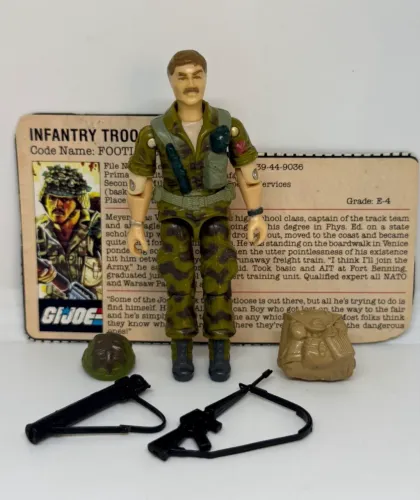 Gi Joe Footloose V1 comandos em ação