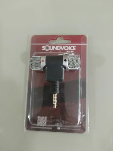 Microfone estéreo para celular Soundvoice