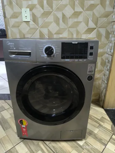 Lava e seca Midea 10,2kg smart inverter