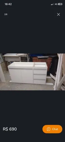 Armário planejado em mdf