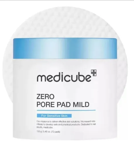 Medicube Zero Pore Pads Mild Peles Sensíveis Almofadas Suave Sensível