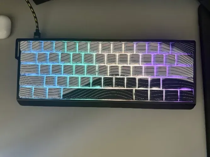 Teclado Wooting 60HE Switch Lekker Tikken Custom Keycaps