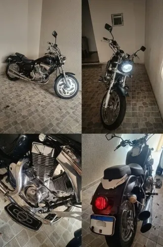 VBlade 250 com Sissy Bar e Suporte Alforge