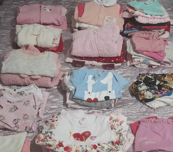 Lote de roupas bebê menina 150 peças