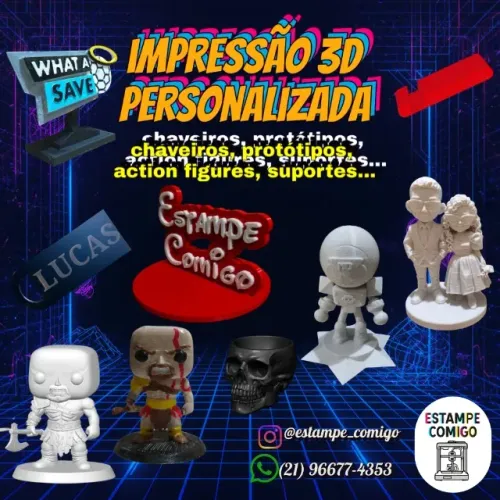 Impressão 3D personalizada