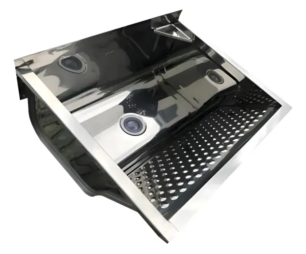 Tanque inox 46L (está como novo)