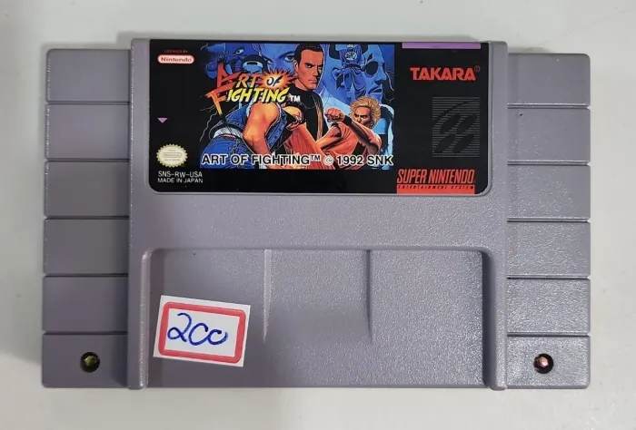 Art of Fighting - Super Nintendo Snes