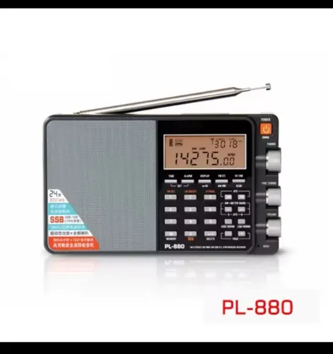 RADIO TECSUN PL880 BANDA CORRIDA (NOVO)