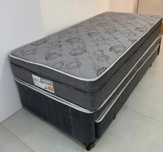 Bibox Solteiro Colchão e Auxiliar Molas Ensacadas NOVO