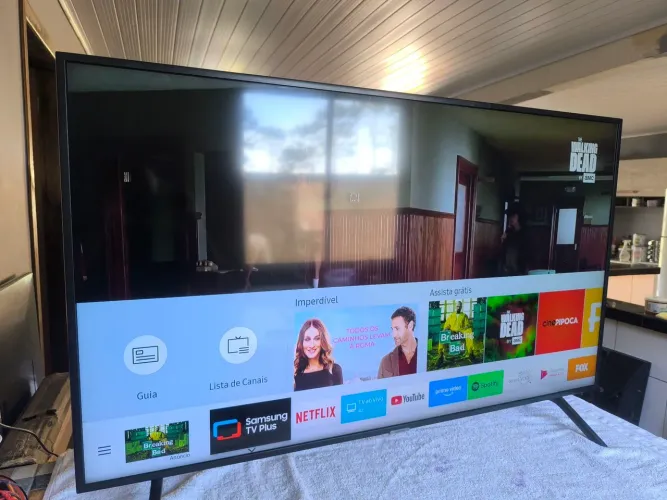 Tv Samsung 50 polegadas smart 4k perfeita 