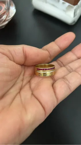 Vende-se anel ouro 18k 9 gramas