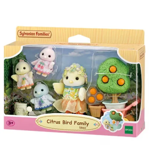 Sylvanian Families Família dos pássaros cítricos