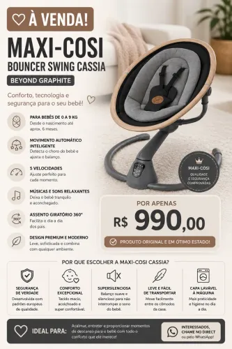 Cadeira maxi cozi