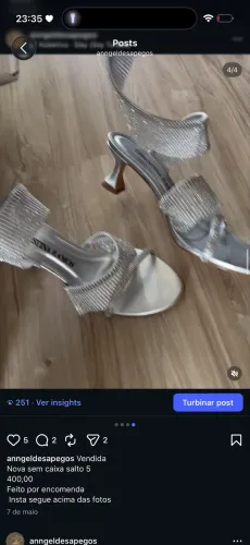 Sapato festa exclusivo