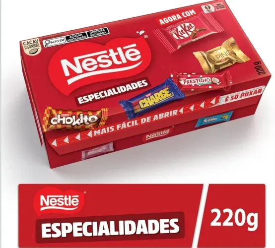 PROMO: Caixas de Bom Bom Nestlé e Garoto