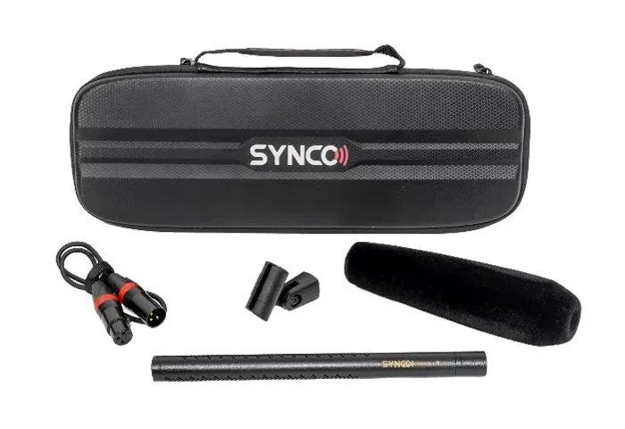 Microfone Shotgun Condensador - Synco MIC D2