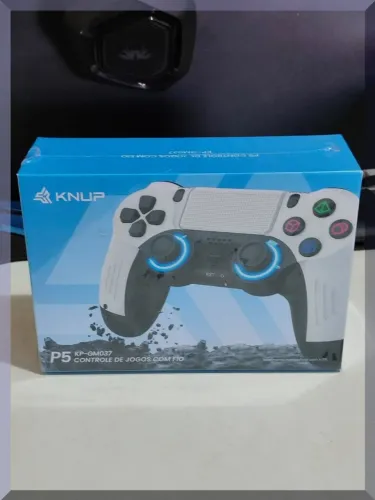 Controle USB com fio para jogo P5 em ótimo estado Ultimas unidades