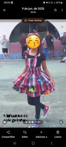 Vestido junino ( caipira )