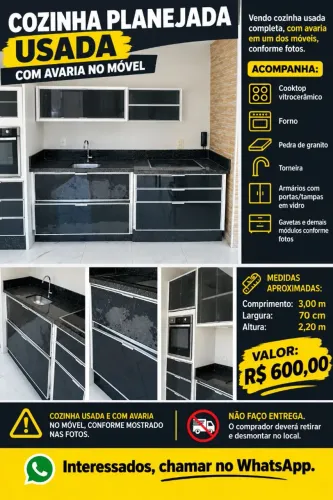 Cozinha usada