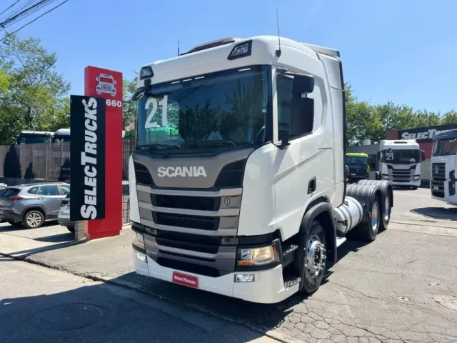 SCANIA R 540 6X4 2021/2021 COM RETARDER.