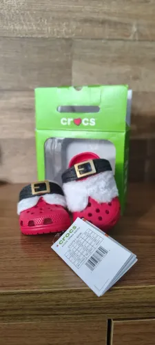 Crocs Littles Santa (Edição Especial Natal) - Novo na Caixa - Tam 20/21