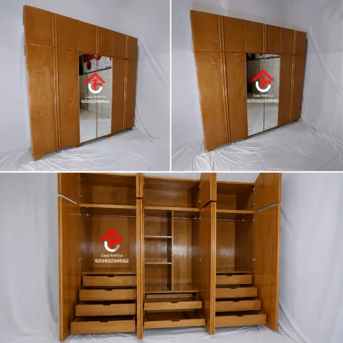 Guarda Roupa de madeira maciça Casa América!