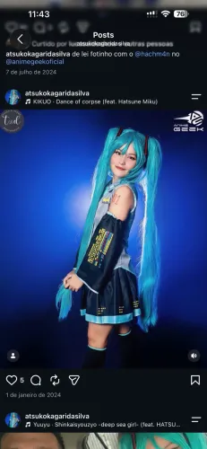 cosplay hatsune miku