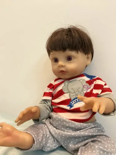 Bebê Reborn de silicone 