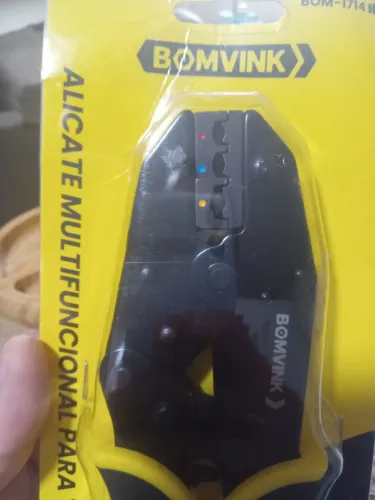Alicate terminais ilhós 