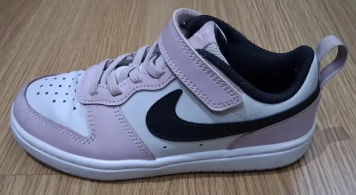 Tênis infantil Nike Court Borough Low 2 (PSV) confortável moderno Bq5451-005