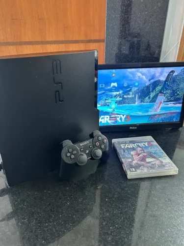 Ps3 slim DESBLOQUEADO TOPP(ENVIO OLXPAY)