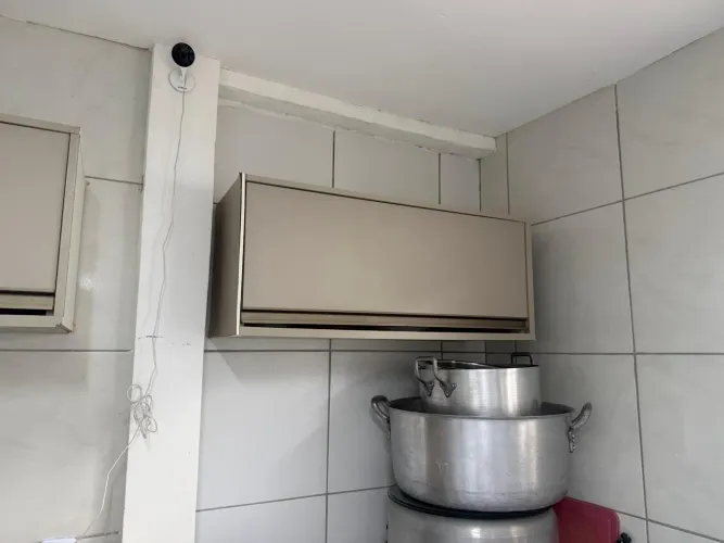 Armário cozinha cinza