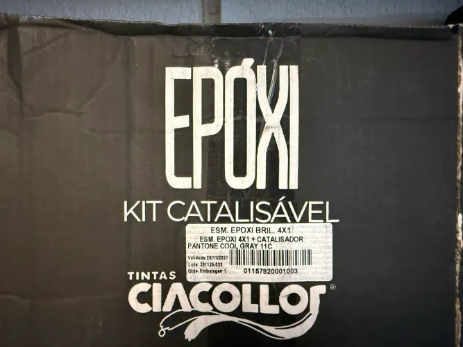 Kit tinta epóxi 