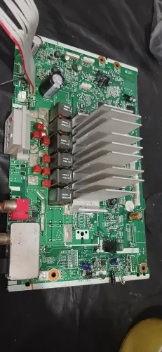 Placa principal mini system Akx58 Panasonic 1000w rms DEFEITO LUGA E DESLIGA, Para peças