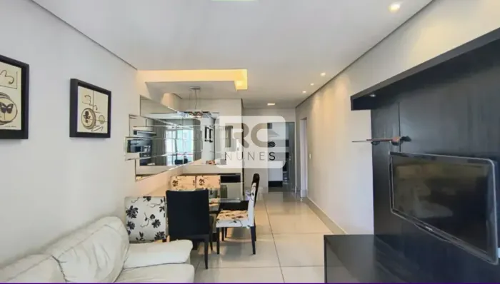 Apartamento 77m², 2 quartos, 1 suíte, 1 vaga, Bairro Lourdes - Belo Horizonte/MG
