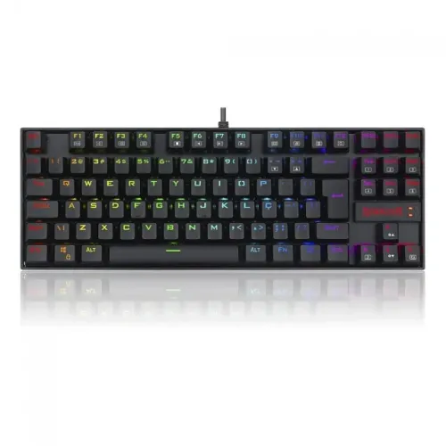 Teclado Magnético 80% Redragon Kumara Pro Black RGB Switch Blue - K552RGB-PRO- WZetta