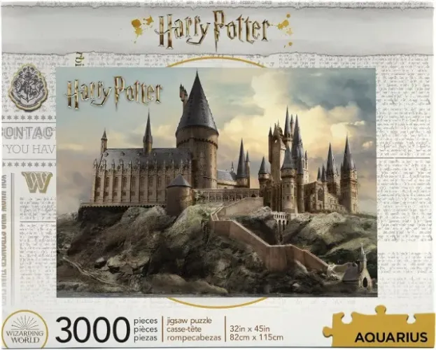 Quebra-cabeça Harry Potter Castelo De Hogwarts | Aquário | 3000 peças