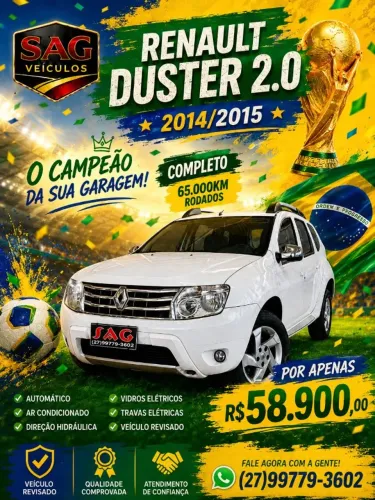 Renault Duster Dynamique 2.0 Hi-flex 16V Aut. 2015