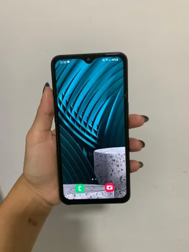 Samsung a10s funcionando com trinco na tela