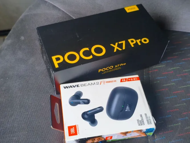 Xiaomi poco X7 pró 12/512 JBL wave Beam 2