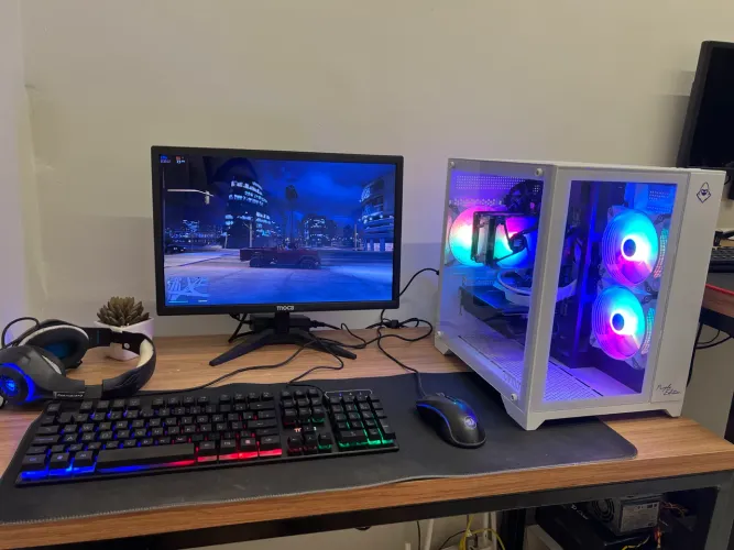 Pc gamer i7 com RX550 e 16gb de ram