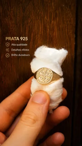 Anel de prata 925