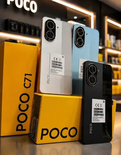 Poco C71 - 4G - Global Preto - Garantia de 3 meses pela loja