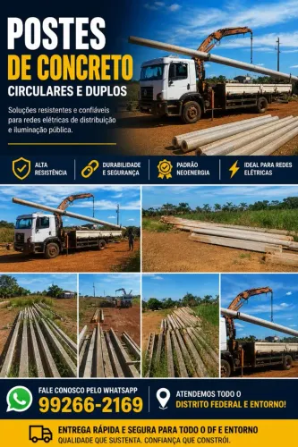 POSTES SEMINOVOS EM ÓTIMO ESTADO