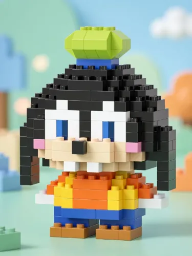 Pateta | Mini Blocos de Montar 