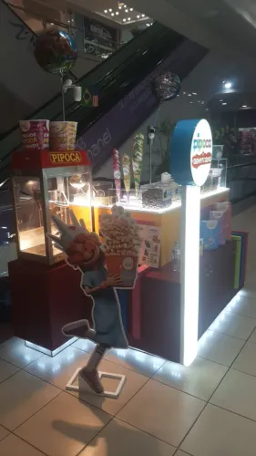 Quiosque pipoca americana