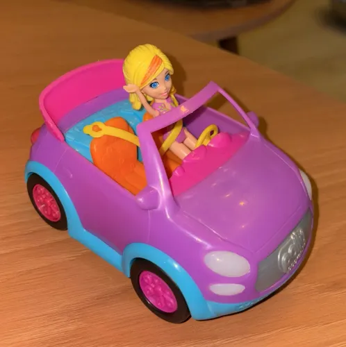 Carro conversível Polly Pocket